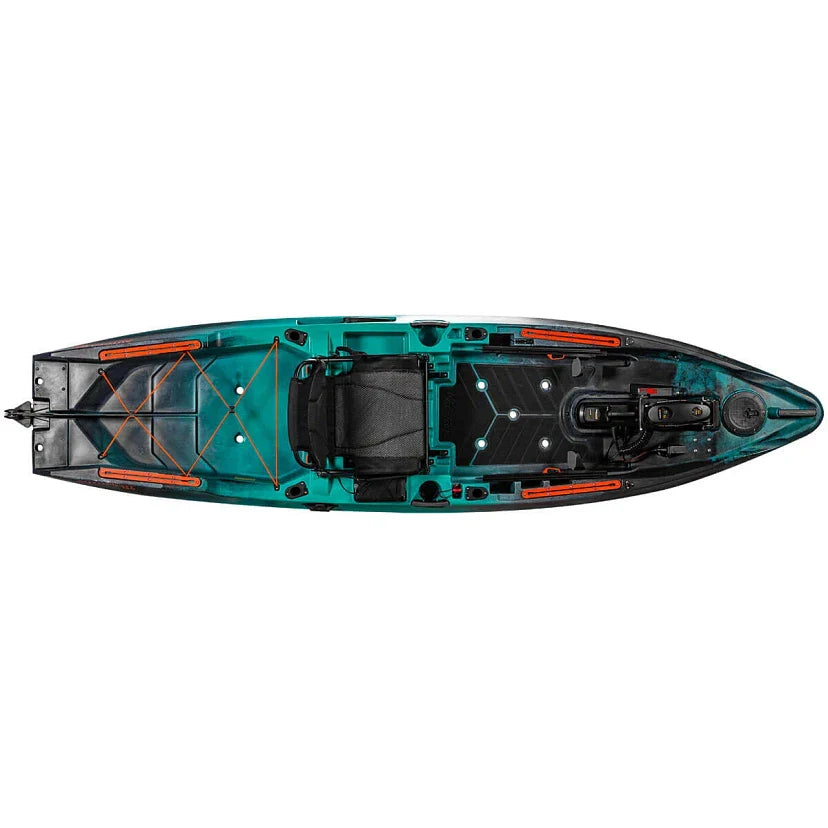 Old Town Sportsman AutoPilot 120 Motorized Fishing Kayak with Minn Kota Trolling Motor ���ゆ�� 12-ft