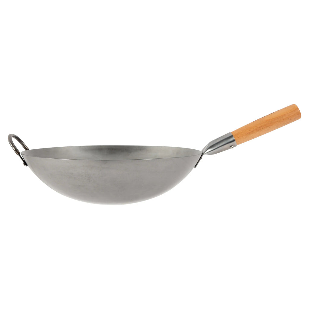 Cuisinart Outdoor Wok Station, 50,000 BTU Propane Outdoor Wok Burner w Prep Table, 14���ワ拷���ゆ�� Carbon Steel Wok for Stir Fry, Searing, BBQ ���ゆ�� Black