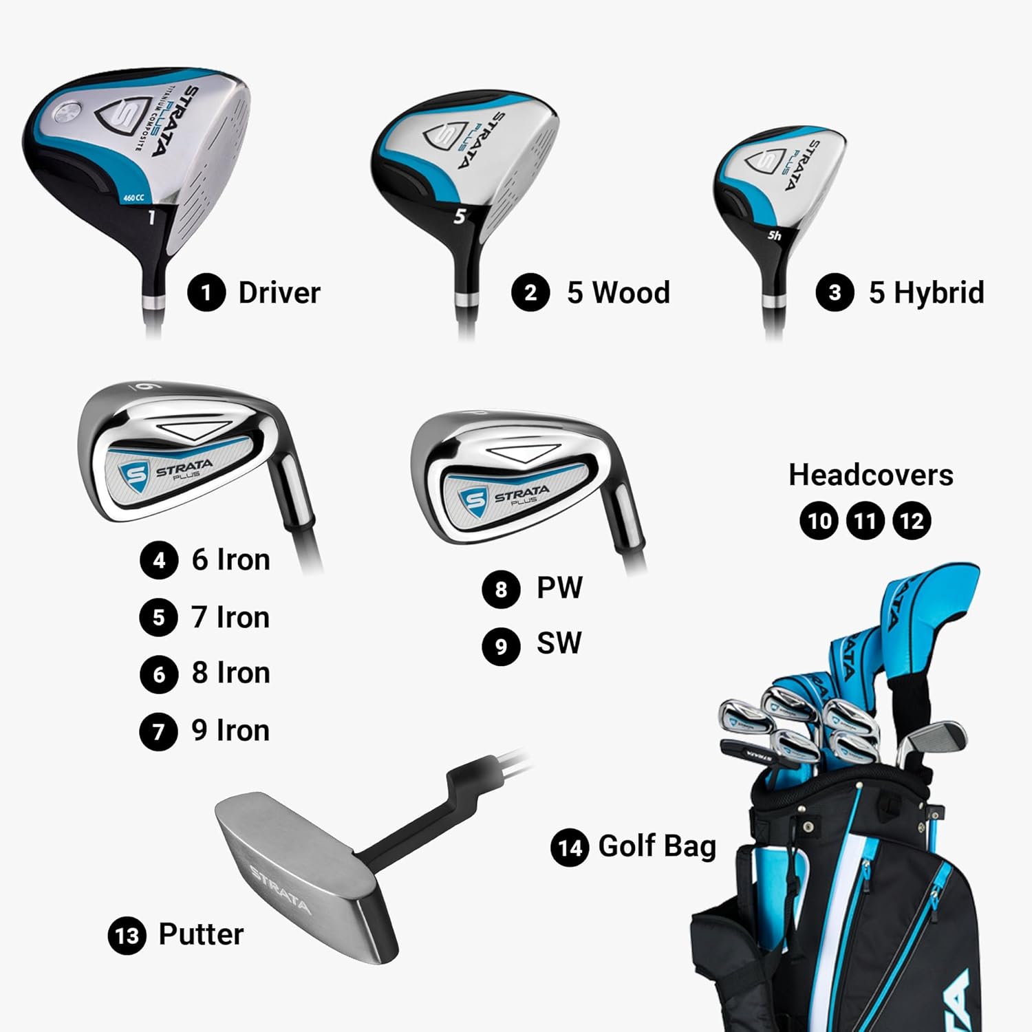 Callaway Women���ゆ��s Strata Club Set, Complete Kit