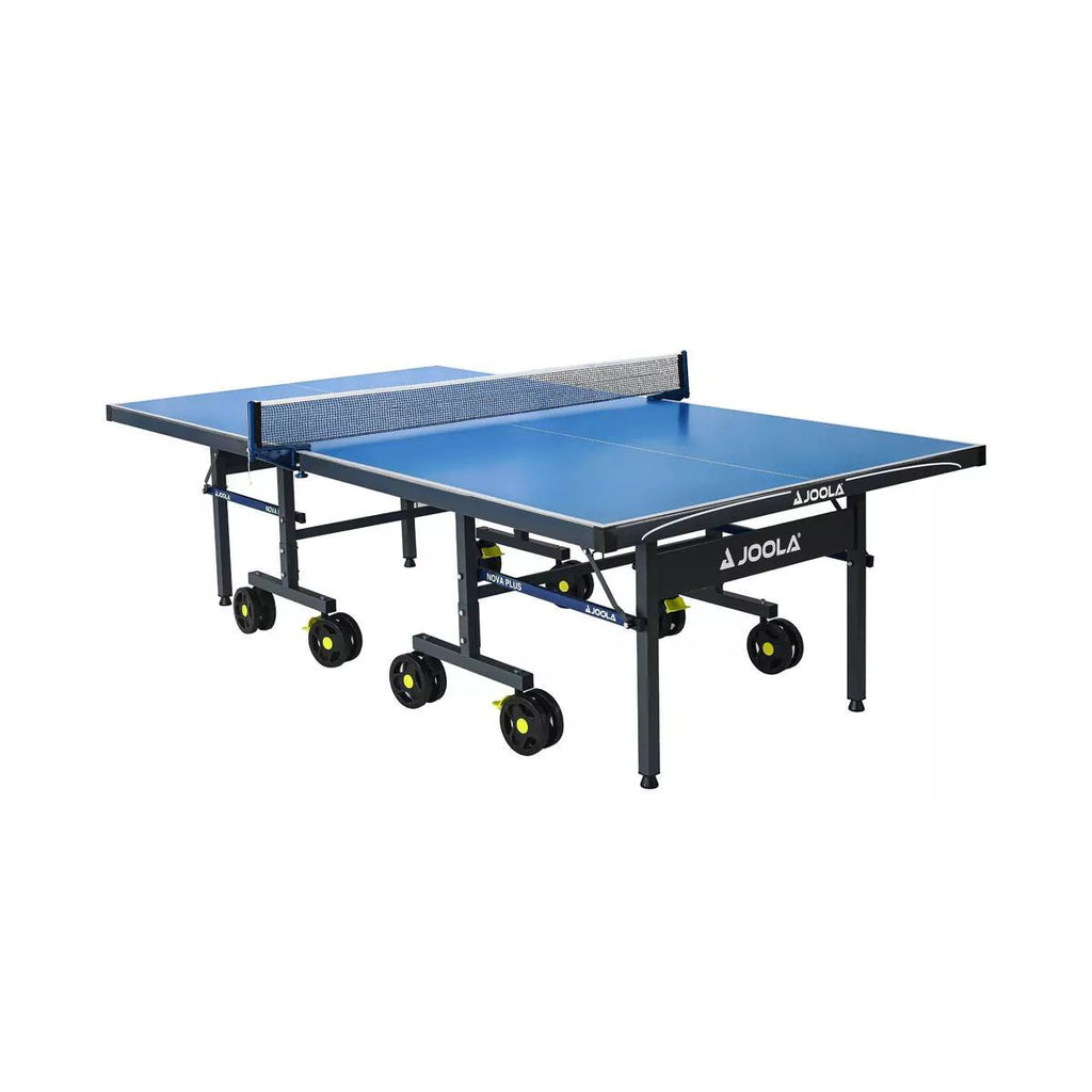 JOOLA Nova Pro Plus Outdoor Table Tennis Table with Weatherproof Net, 9��锟�5 ft, Foldable, Aluminum Surface