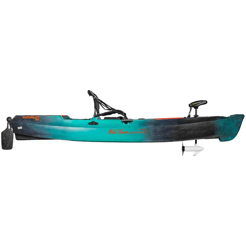 Old Town Sportsman AutoPilot 120 Motorized Fishing Kayak with Minn Kota Trolling Motor ���ゆ�� 12-ft