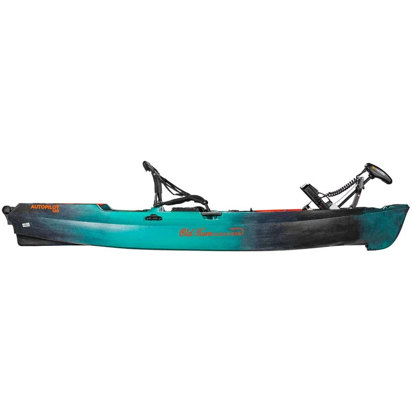 Old Town Sportsman AutoPilot 120 Motorized Fishing Kayak with Minn Kota Trolling Motor ���ゆ�� 12-ft
