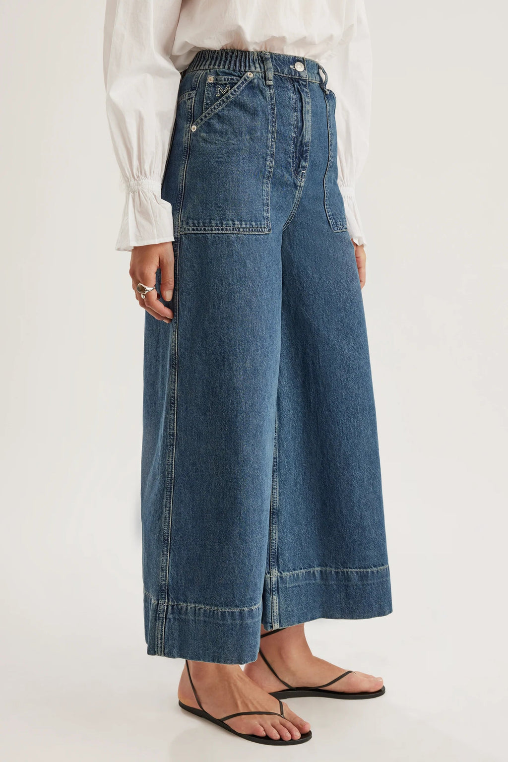 Violette Jean - Mid-Blue Wash