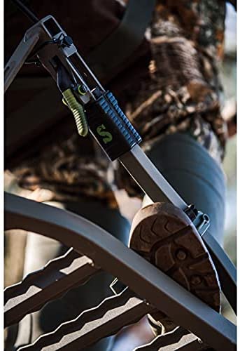 Summit Viper SD Climbing Treestand 锟斤拷 Lightweight Aluminum, Foam Padded Seat, 300 lbs Capacity, Includes Safety Harness